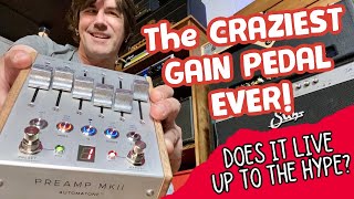 THE CRAZIEST GAIN PEDAL EVER Chase Bliss Preamp MK II [upl. by Kruter]