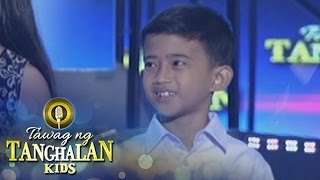 Tawag ng Tanghalan Kids Jhon Clyd Talili is the first defending champion [upl. by Waldron]