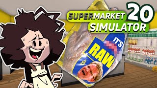 Dan sings his beautiful song  Supermarket Simulator 20 [upl. by Noitna41]