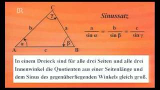 Grundkurs Mathematik 1402 Sinussatz [upl. by Eatnohs]