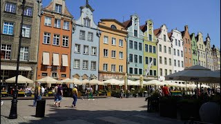 Gdansk Old Town 2023 Poland Walking Tour [upl. by Ree]