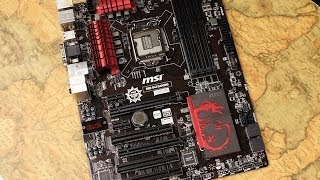 滿足中階遊戲玩家需要 MSI B85G43 GAMING 主機板 [upl. by Stromberg]