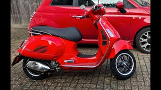 Vespa GTS300 Super RST22  First Ride Out [upl. by Favien]