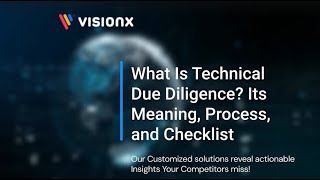 What Is Technical Due Diligence Its Meaning Process and Checklist [upl. by Mayer797]