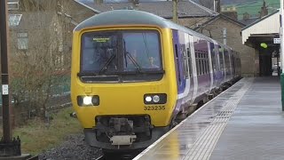 Northern Rail Trains At Rose Hill MarpleGuide BridgeHadfield amp Glossop [upl. by Teddie]