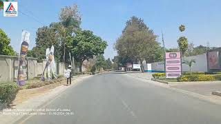 Foodbee to Indian School of Lusaka Route Timelapse video 11 Oct 2024 [upl. by Cavuoto]