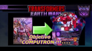 Transformers Earth Wars  Objetivo  Destruir a Computron [upl. by Tolley]