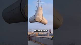 Tetrapod how does it work engineering facts ytshorts [upl. by Lamonica921]