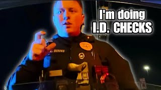 When Lying Cops Can’t Handle an ID REFUSAL [upl. by Annovahs671]