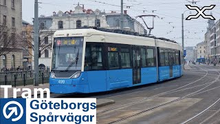 Spårväg Göteborg  Tram  Sweden  Västtrafik  2022 [upl. by Hoppe]