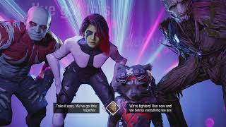 My First Successful Huddle Up  Marvels Guardians of the Galaxy [upl. by Madonna]