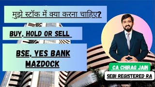 quotStock Analysis BSE Yes Bank and Mazdock Insights  Nifty amp BankNifty Discussionquot [upl. by Suelo]