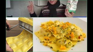 Tortelli alla zucca e amaretti [upl. by Aynotak]