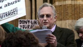 Richard Dawkins Speech at Protest the Pope March [upl. by Noelyn]