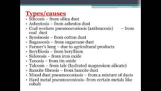 Pneumoconiosis [upl. by Ellehcirt4]