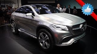 2016 MercedesBenz Concept Coupe SUV Beijing 2014 [upl. by Enelra202]