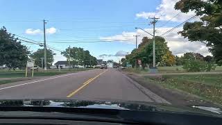 Fall Drive  Shediac toward Confederation Bridge  New Brunswick Canada [upl. by Neraj]