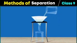 Methods of separation  1 ⚡3d animation  Class 9 Chemistry [upl. by Lrub458]