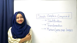 Simple Complex Compound sentence  Identification and transformation  Markers [upl. by Ahsinuq]