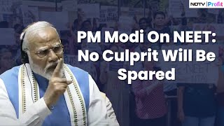 PM On NEET No Culprit Will Be Spared  NDTV Profit [upl. by Marcos]