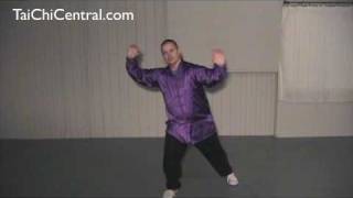 24 form tai chi  Lesson 27  quotCross Handsquot and quotConclusionquot [upl. by Notfol]