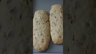 Making Cantuccini At Home Simple and Crunchy baking biscuit cooking shorts [upl. by Lielos]