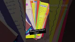 Economics Project File Class 11th TopicDemonetization in India [upl. by Trust485]