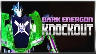 Dark Energon KNOCKOUT Transformers Prime BBTS Exclusive Deluxe Figure Review [upl. by Jack89]