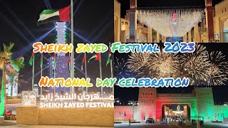 Sheikh Zayed Festival Abu Dhabi  52 National Day Celebration by Sammy sammyfood nationalday [upl. by Yemiaj]