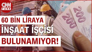 Eleman Açığı Sorunu Nasıl Çözülecek İnşaat İşçisi Elektrikçi Temizlikçi Bulunamıyor Haber [upl. by Crespo91]