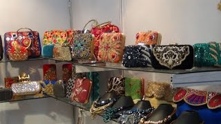 Womens Handmade Bags FlauntitSantacruz Mumbai  ShoppingAdviser [upl. by Joappa]