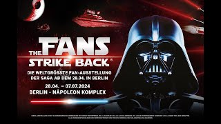 STAR WARS FanAusstellung Berlin 2024 The Fans Strike Back [upl. by Sollars]