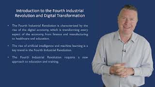 INTRODUCTION TO THE FOURTH INDUSTRIAL REVOLUTION AND DIGITAL TRANSFORMATION [upl. by Atlante]