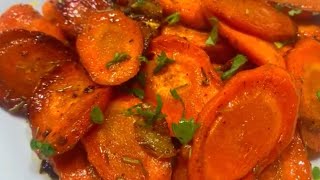 Easy Stovetop Honey Glazed Carrots Recipe  How To Make Honey Glazed Carrots  HomeFood LIFE [upl. by Ettevy37]