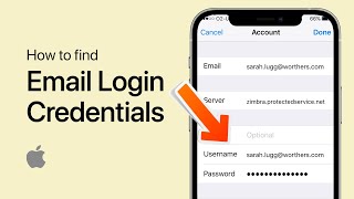 How To Check Email Password on iPhone [upl. by Brighton]