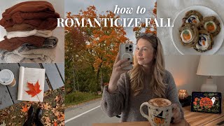 ROMANTICIZING FALL 🍂 the ultimate guide to enjoying autumn on a budget [upl. by Eenattirb]