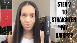 First Impression  Healthy amp Silky Professional Hair Salon Steam Styler  Demo  3c [upl. by Stedman660]