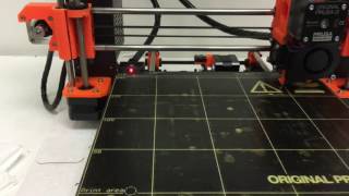 Original Prusa i3 MK2 V2Calibration quick video [upl. by Ardelis505]