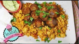 Soslu Köfte  Nohutlu Bulgur Pilavı  Kolay Yemek Tariferi 16 Bölüm  Ayşenur Altan Kekevicom [upl. by Eanej281]