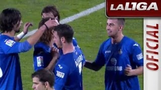 La Liga  Getafe CF  Real Valladolid 21  18112012  J12  Resumen [upl. by Lorre222]