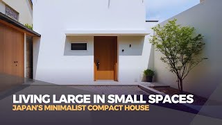 Living Large in Small Spaces Japan’s Minimalist Compact House [upl. by Willi382]