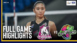 AKARI vs NXLED  FULL GAME HIGHLIGHTS  2024 PVL REINFORCED CONFERENCE  AUGUST 15 2024 [upl. by Barna]