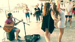 Despacito Live  Street Singer  Amazing Voice  Dancers [upl. by Ailenroc]