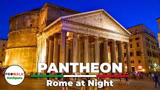 Explore ROME LIKE A LOCAL at Night with This Stunning Pantheon Walk [upl. by Kassab958]