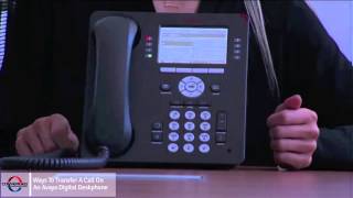 How to Transfer a Call on an Avaya Phone [upl. by Tletski696]