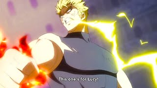 フェアリーテイル ll Laxus uses the power of Lightning dragon ラクサスはライトニングドラゴンの力を使う [upl. by Noyrb574]