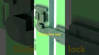 Sliding door lockshorts home foldingfurniture interiordesign howtomakekitchenworkeasier [upl. by Presley]