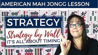 American Mah Jongg Lesson Strategy by Wall mock card [upl. by Trammel557]