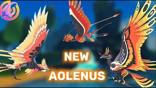 Aolenus REDESIGNS in Creatures Of Sonaria [upl. by Samohtnhoj362]