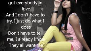 Becky G Problem  The Monster Remix Ft Will I Am With Lyrics New Song 2012 [upl. by Violette425]